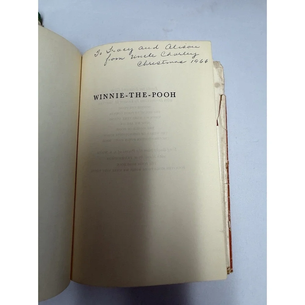A A Milne Book Lot Winnie the Pooh When We Were Very Young 1924 1926